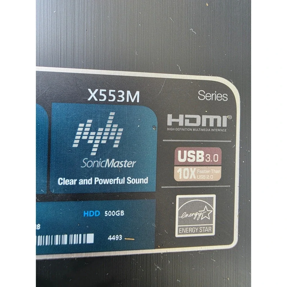 Asus X553M Laptop 16